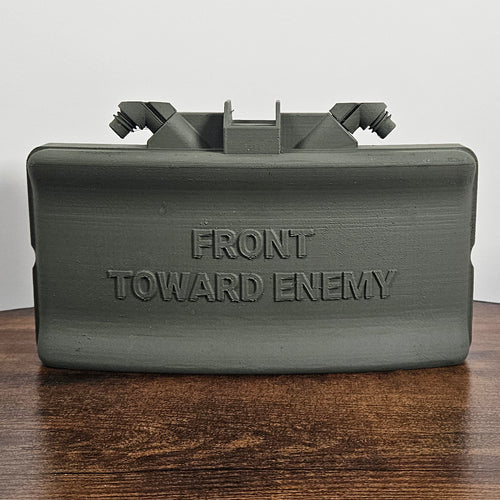 M18A1 Claymore Mine - Hand-Painted, Life-Size Military Replica