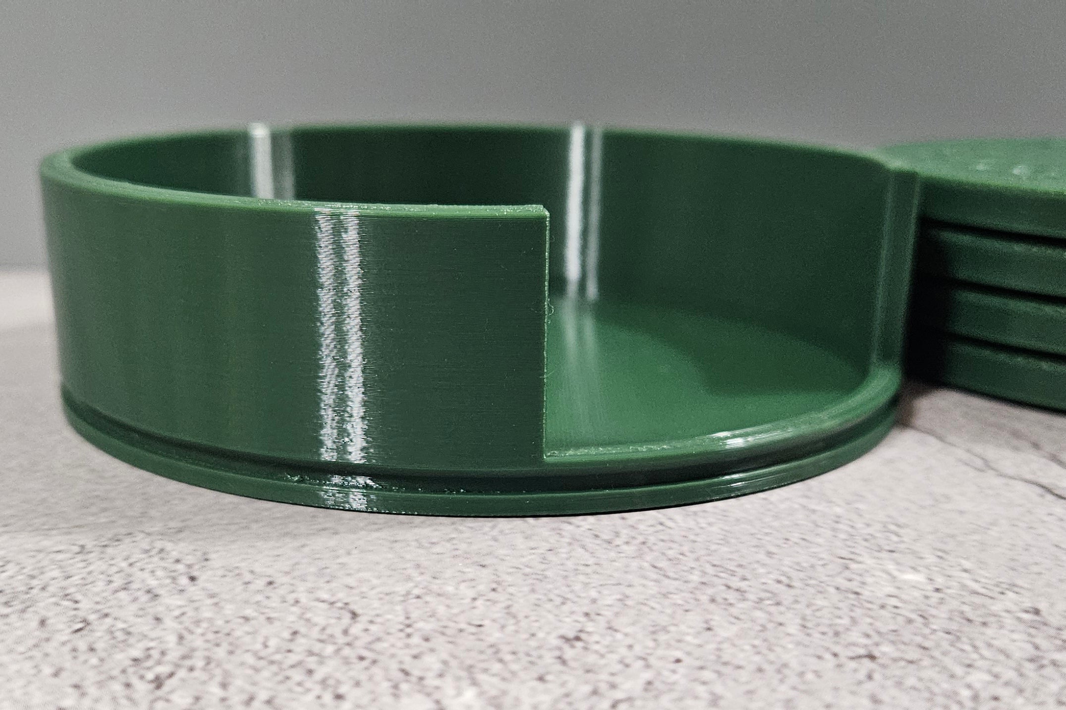 30mm GAU-8 Ammo Style Drink Coasters - Inset style