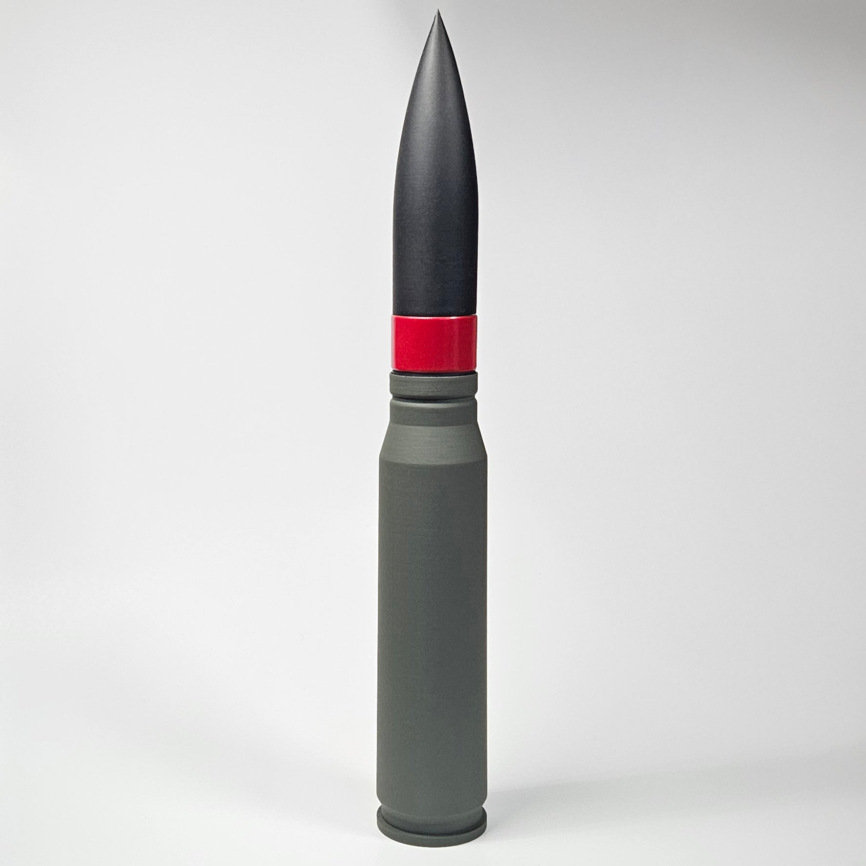 A-10 Warthog 30mm Armor Piercing Incendiary Round - Hand-Painted, Life-Size Military Replica